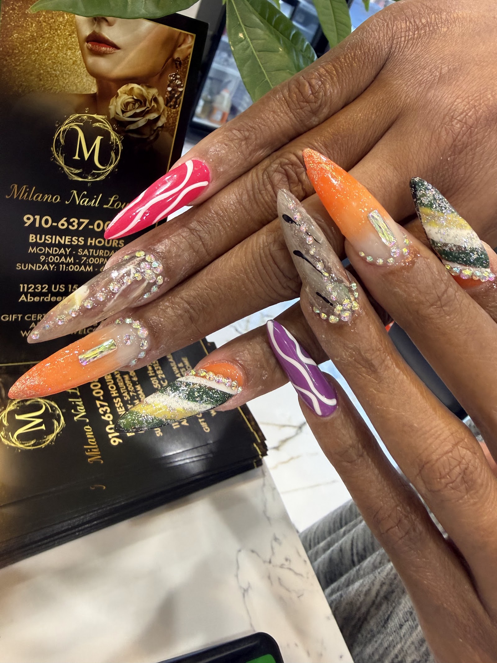 Milano nails lounge & head spa nail photo 2